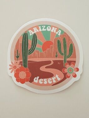 10/$10 Arizona Desert Sticker